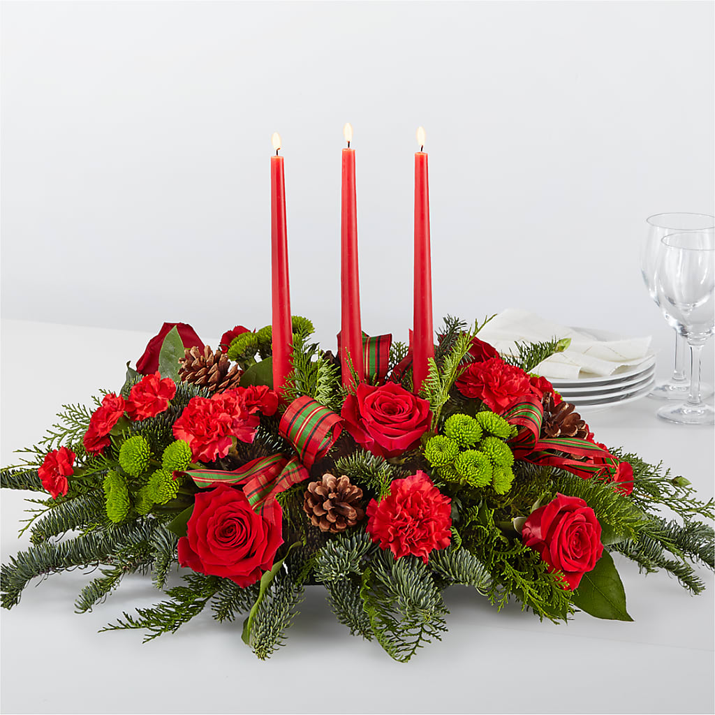 By the Candlelight Centerpiece – DEE'S FLORAL & DESIGNS, Fairmont MN