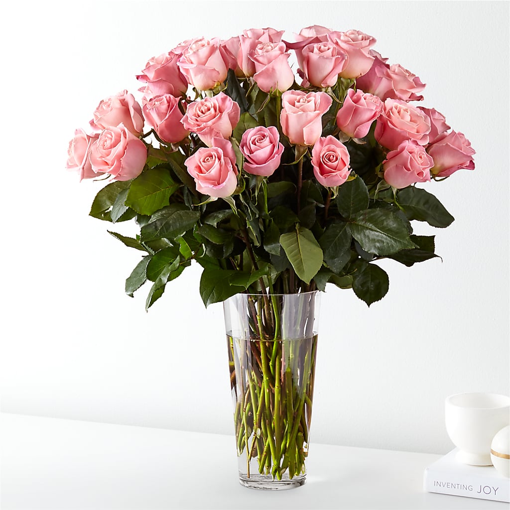 Long Stem Pink Rose Bouquet – DEE'S FLORAL & DESIGNS, Fairmont MN