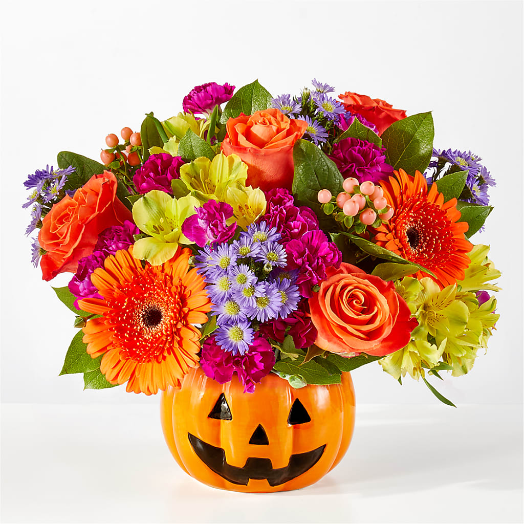 Tricks & Treats Pumpkin – DEE'S FLORAL & DESIGNS, Fairmont MN
