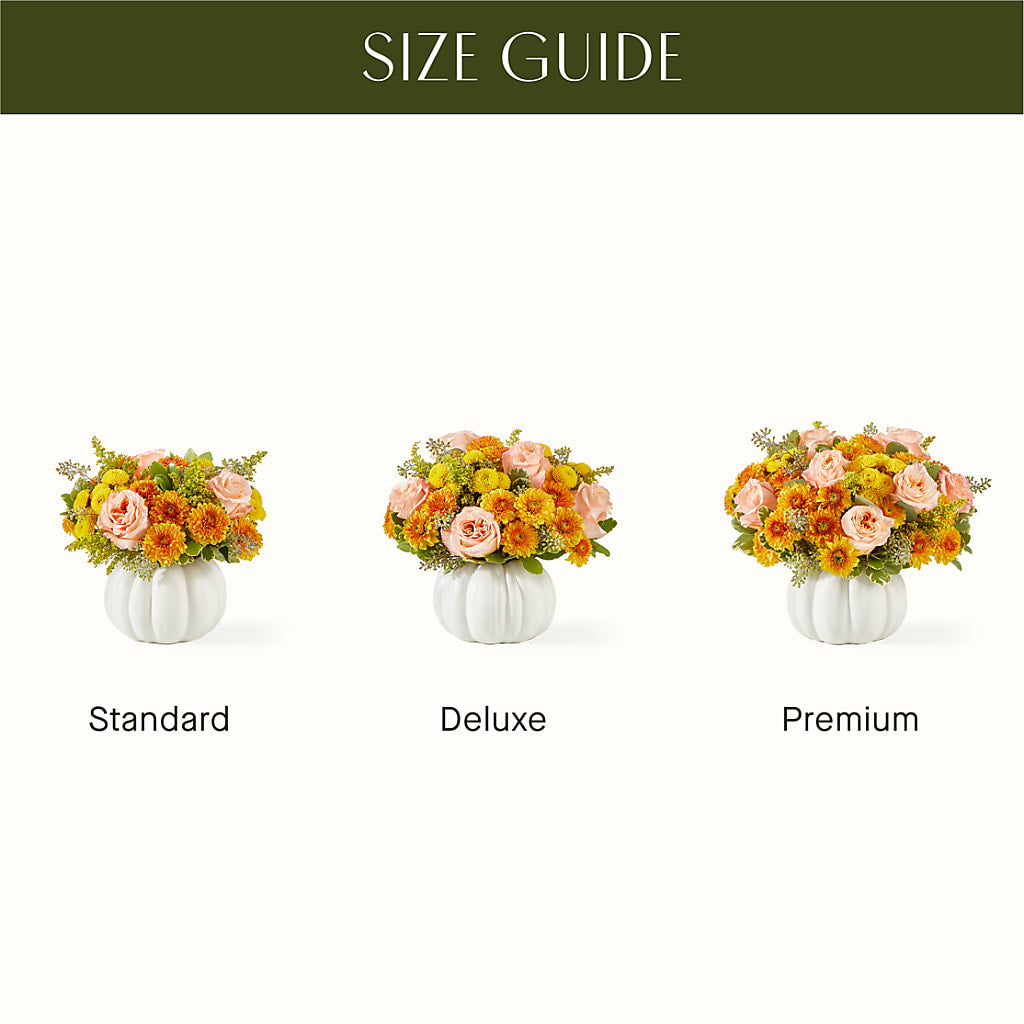 Peachy Pumpkin – DEE'S FLORAL & DESIGNS, Fairmont MN