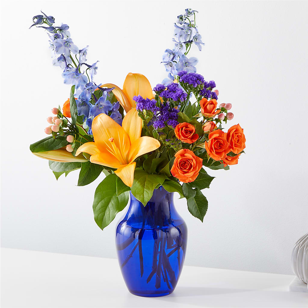 Radiant Citrus Bouquet – DEE'S FLORAL & DESIGNS, Fairmont MN