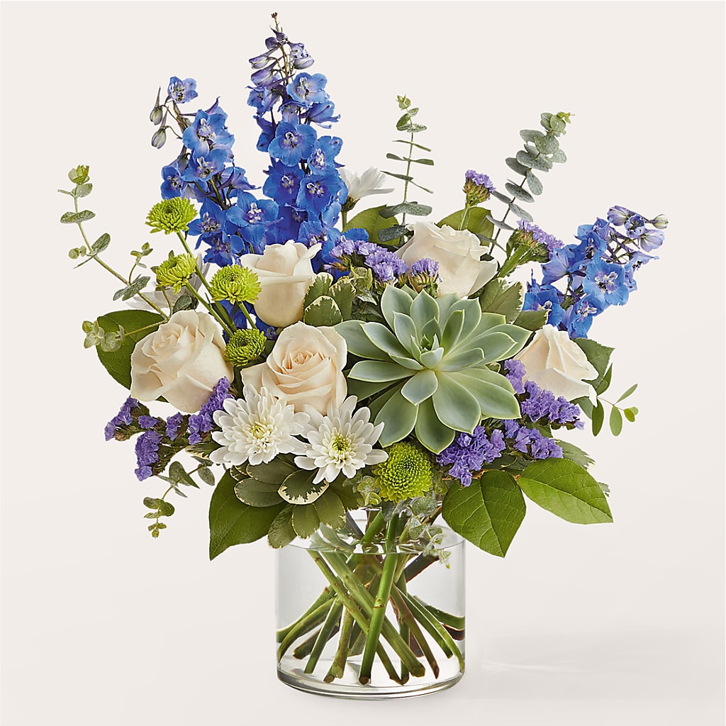 Cerulean Waves Bouquet – DEE'S FLORAL & DESIGNS, Fairmont MN