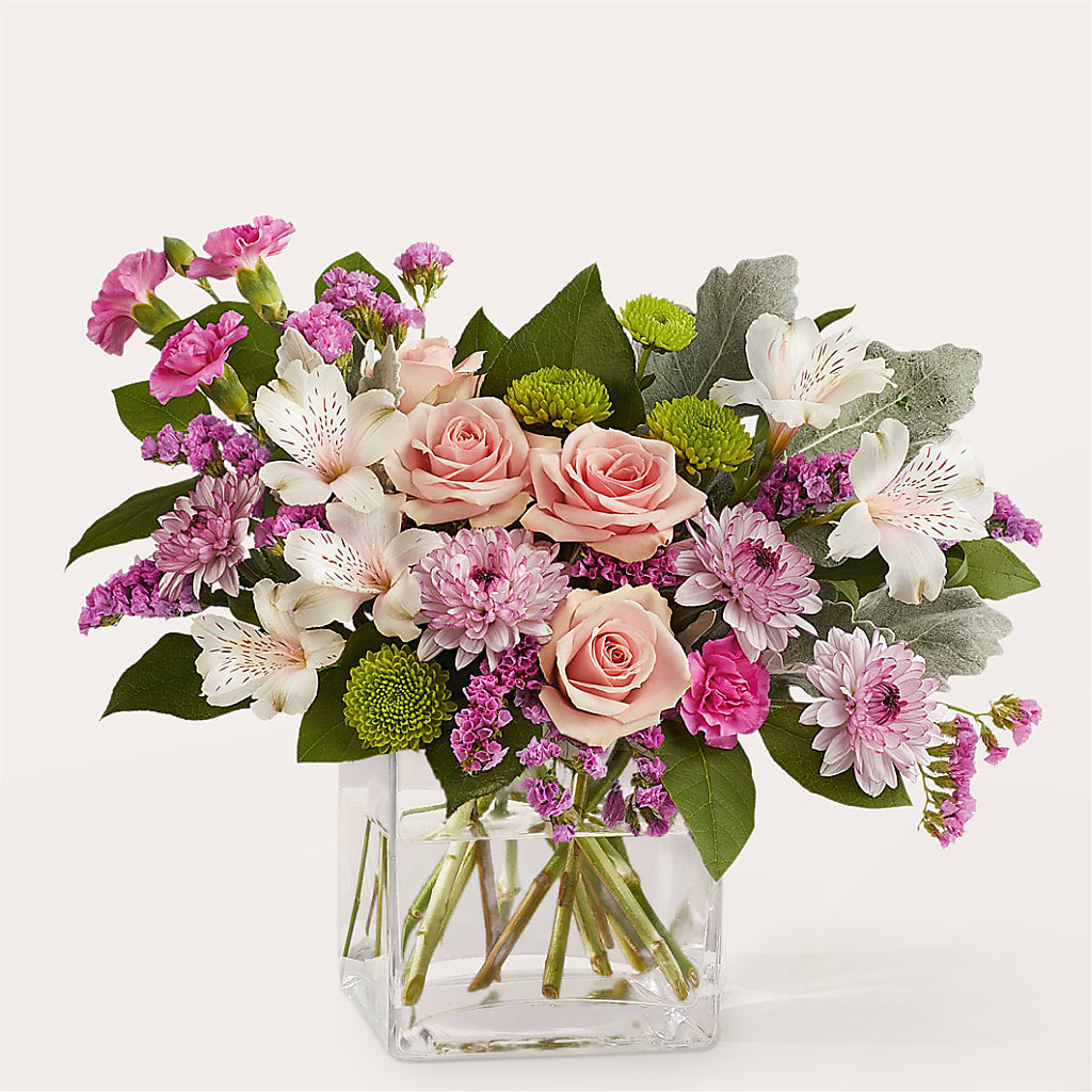 Pink Suede Bouquet – DEE'S FLORAL & DESIGNS, Fairmont MN