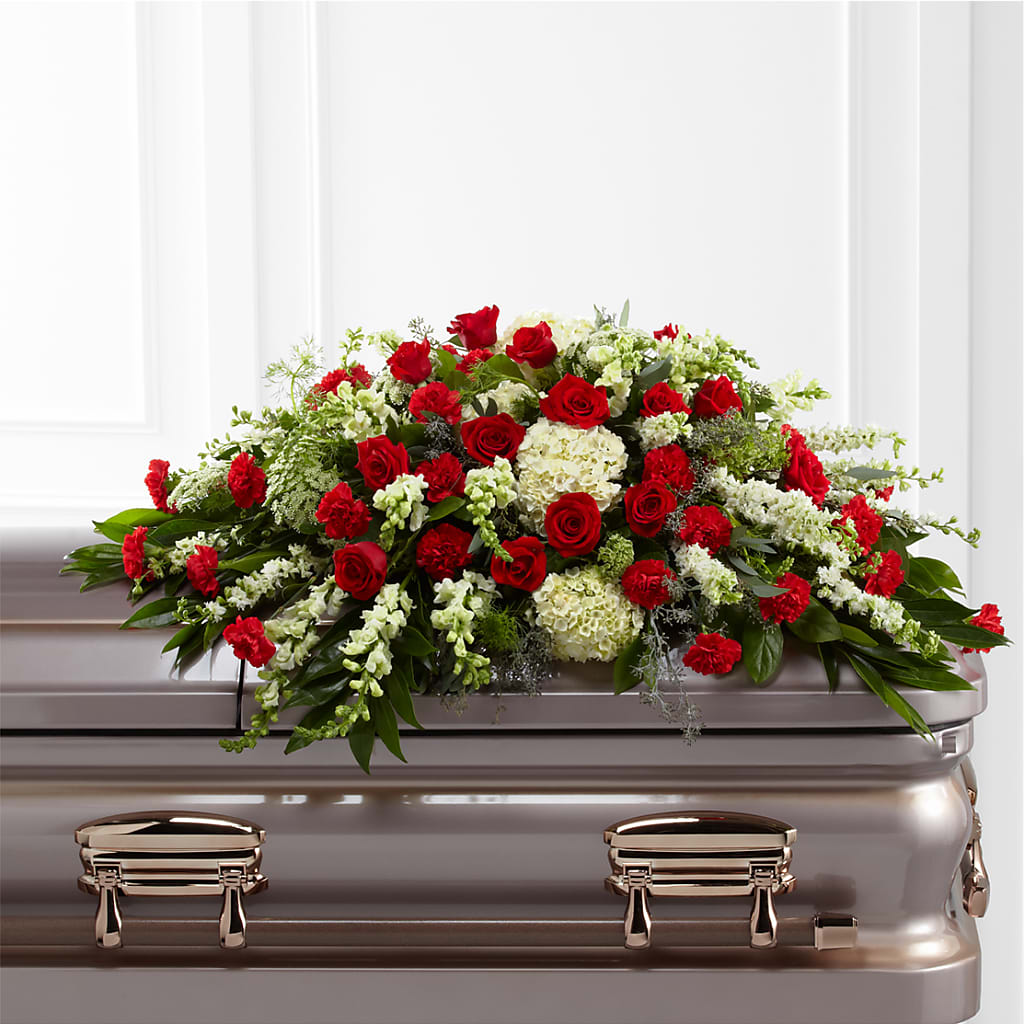 Sincerity Casket Spray – DEE'S FLORAL & DESIGNS, Fairmont MN
