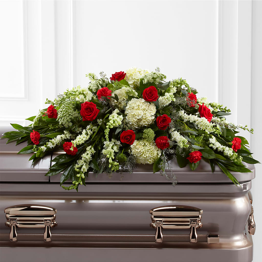 Sincerity Casket Spray – DEE'S FLORAL & DESIGNS, Fairmont MN