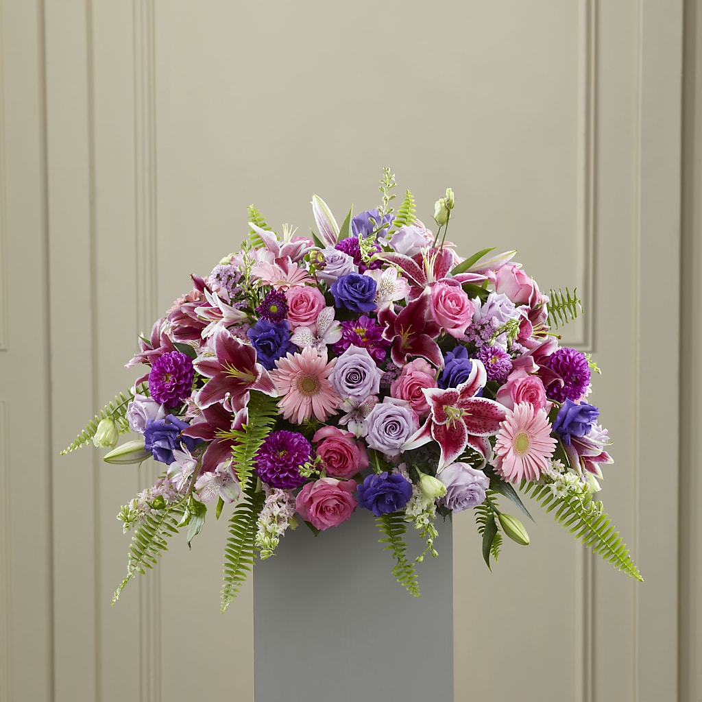 Fare Thee Well Pedestal – DEE'S FLORAL & DESIGNS, Fairmont MN