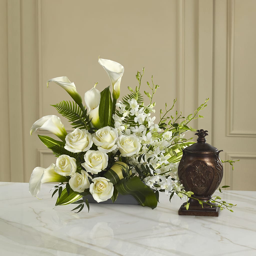 At Peace Arrangement – DEE'S FLORAL & DESIGNS, Fairmont MN