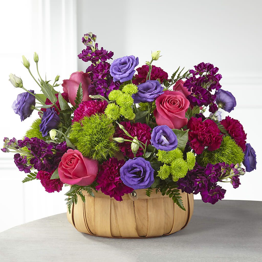 Serene Sanctuary Basket – DEE'S FLORAL & DESIGNS, Fairmont MN