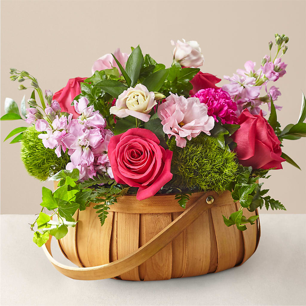 Radiance in Bloom Basket – DEE'S FLORAL & DESIGNS, Fairmont MN