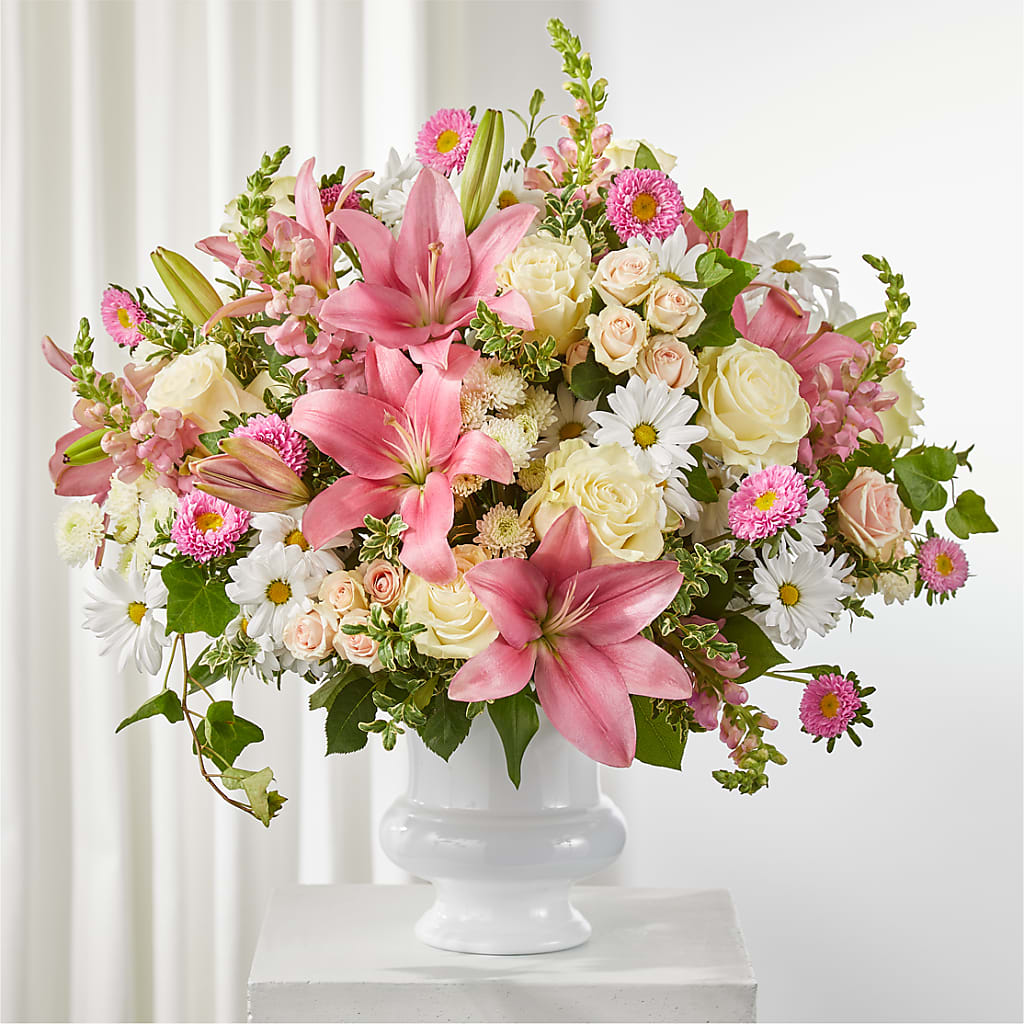 Empathetic Blooms Urn Arrangement – DEE'S FLORAL & DESIGNS, Fairmont MN