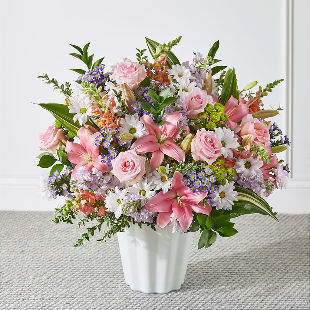 Abundant Compassion Floor Basket – DEE'S FLORAL & DESIGNS, Fairmont MN