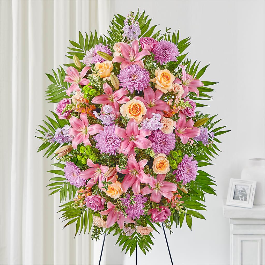 Love & Light Standing Spray – DEE'S FLORAL & DESIGNS, Fairmont MN