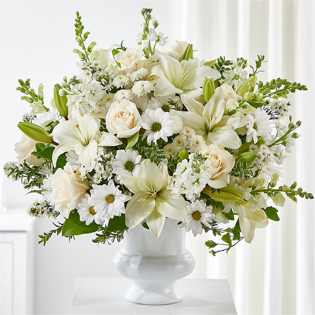Uplifting Urn Arrangement – DEE'S FLORAL & DESIGNS, Fairmont MN