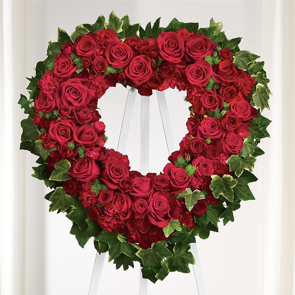 Wholehearted Standing Spray – DEE'S FLORAL & DESIGNS, Fairmont MN