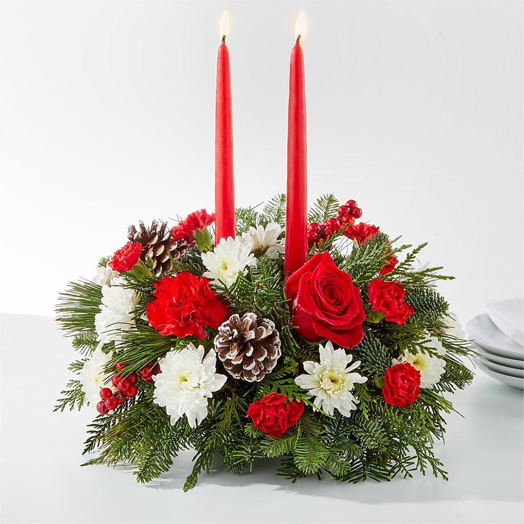 Holiday Soiree Centerpiece – DEE'S FLORAL & DESIGNS, Fairmont MN