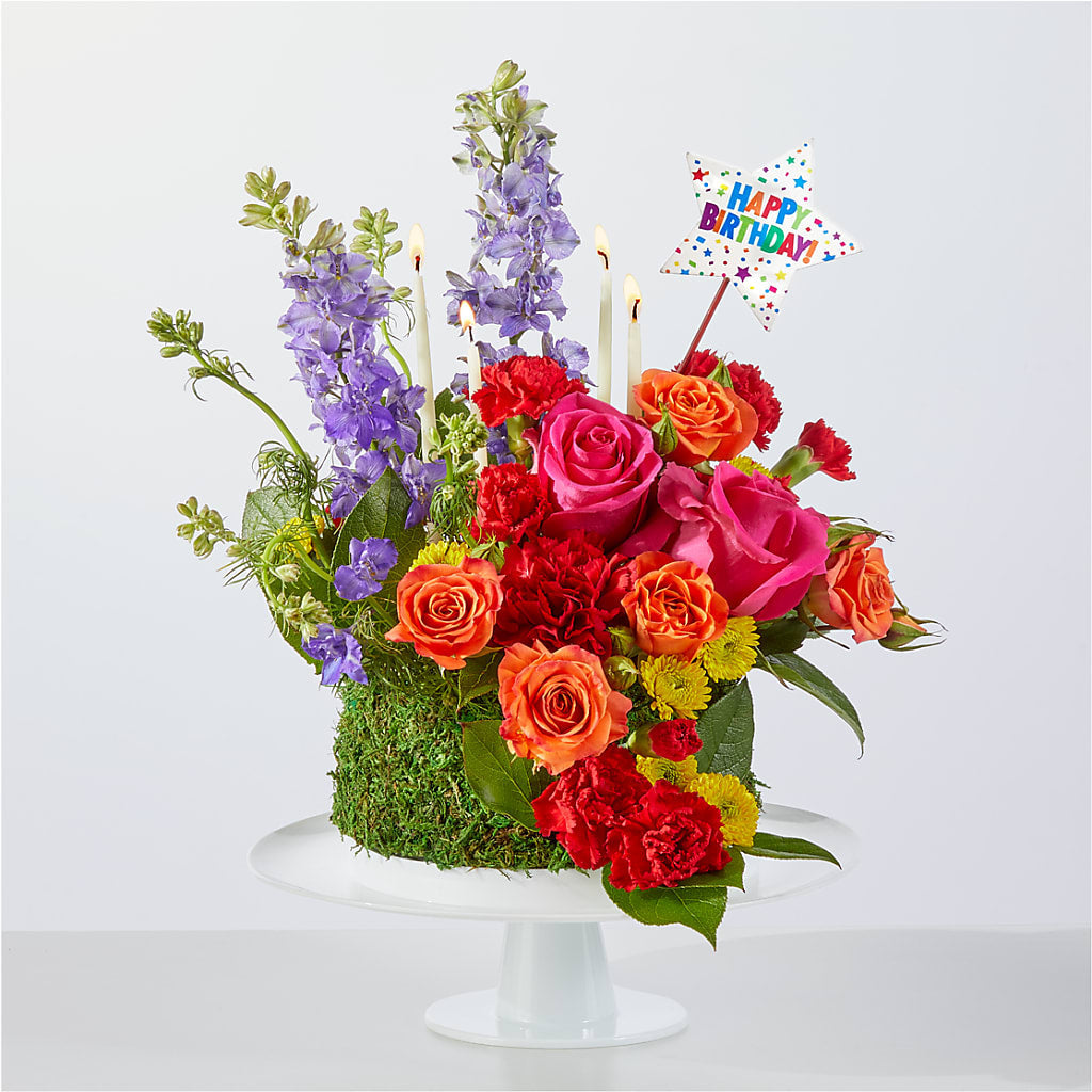 Best Year Yet Floral Cake – DEE'S FLORAL & DESIGNS, Fairmont MN