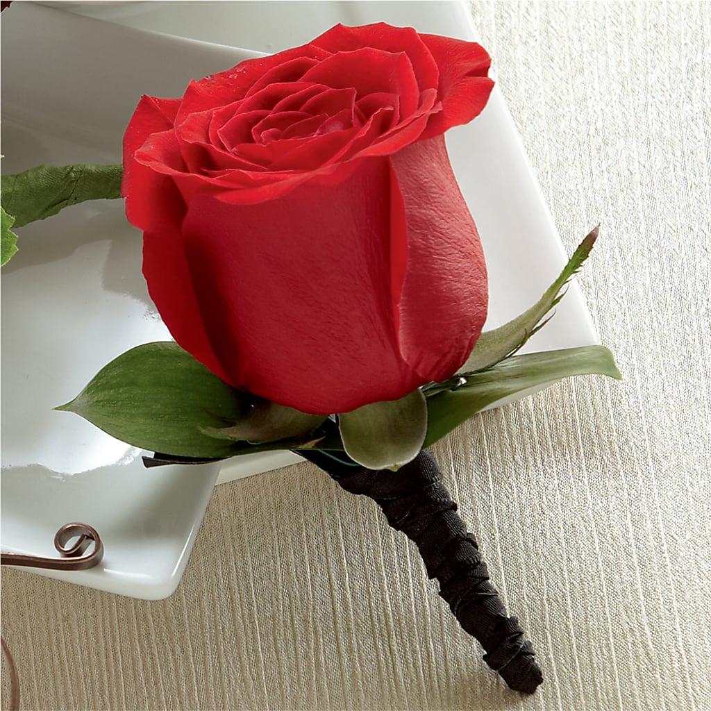 Red Rose Boutonniere – DEE'S FLORAL & DESIGNS, Fairmont MN