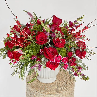 Big Red Bow Bouquet – DEE'S FLORAL & DESIGNS, Fairmont MN