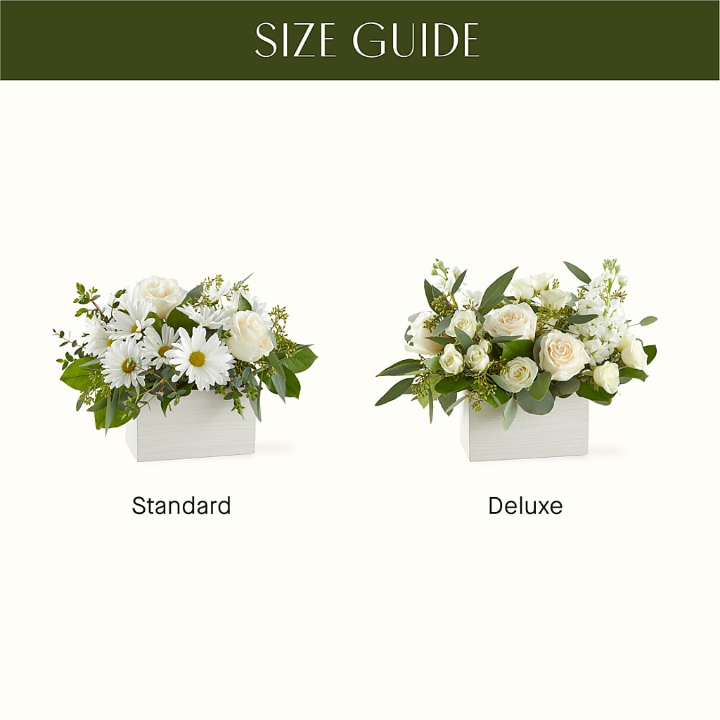 Fresh Linen Box Bouquet – DEE'S FLORAL & DESIGNS, Fairmont MN