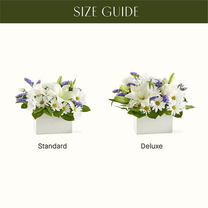 Beyond Blue Box Bouquet – DEE'S FLORAL & DESIGNS, Fairmont MN