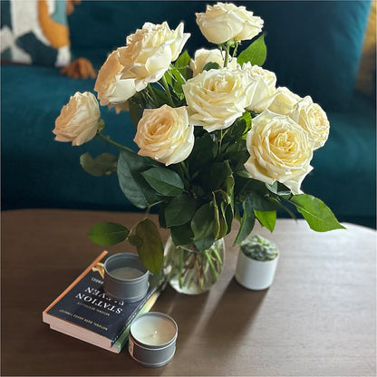 Long Stem Yellow Rose Bouquet – DEE'S FLORAL & DESIGNS, Fairmont MN