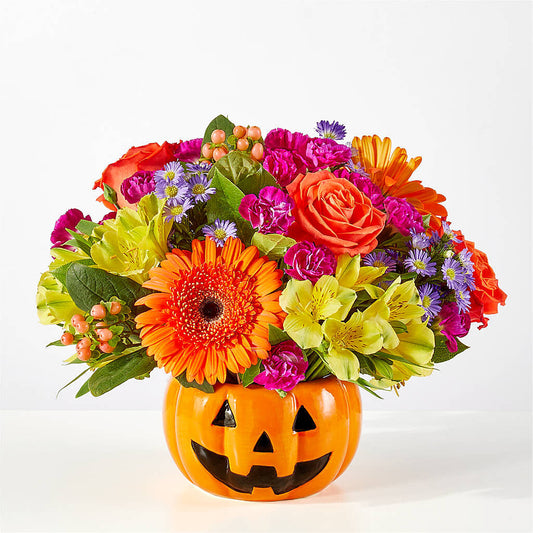 Tricks & Treats Pumpkin – DEE'S FLORAL & DESIGNS, Fairmont MN