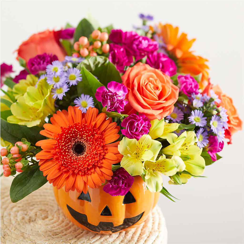 Tricks & Treats Pumpkin – DEE'S FLORAL & DESIGNS, Fairmont MN