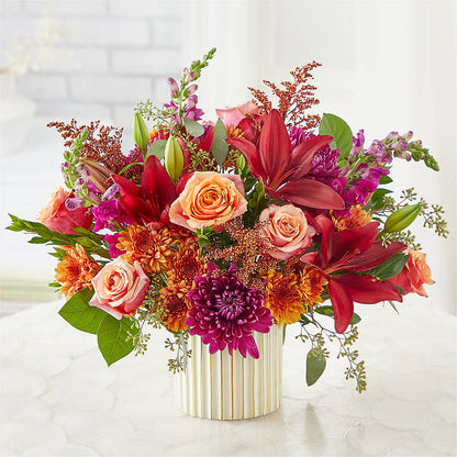 Burgundy Landscape Bouquet – DEE'S FLORAL & DESIGNS, Fairmont MN