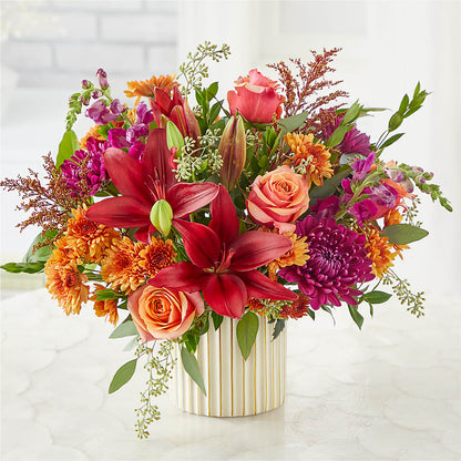 Burgundy Landscape Bouquet – DEE'S FLORAL & DESIGNS, Fairmont MN