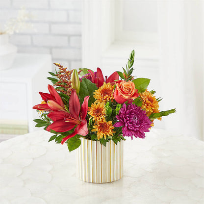 Burgundy Landscape Bouquet – DEE'S FLORAL & DESIGNS, Fairmont MN