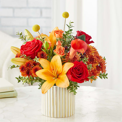 Scarlet Skies Bouquet – DEE'S FLORAL & DESIGNS, Fairmont MN