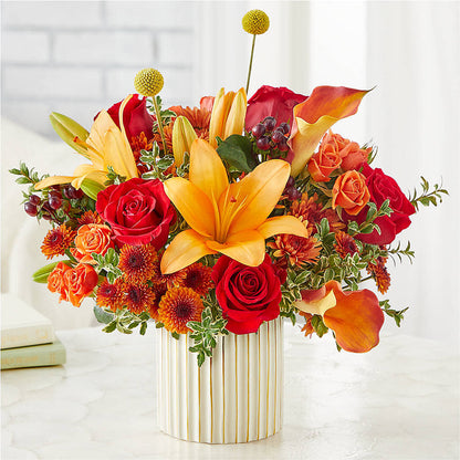 Scarlet Skies Bouquet – DEE'S FLORAL & DESIGNS, Fairmont MN
