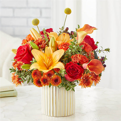 Scarlet Skies Bouquet – DEE'S FLORAL & DESIGNS, Fairmont MN
