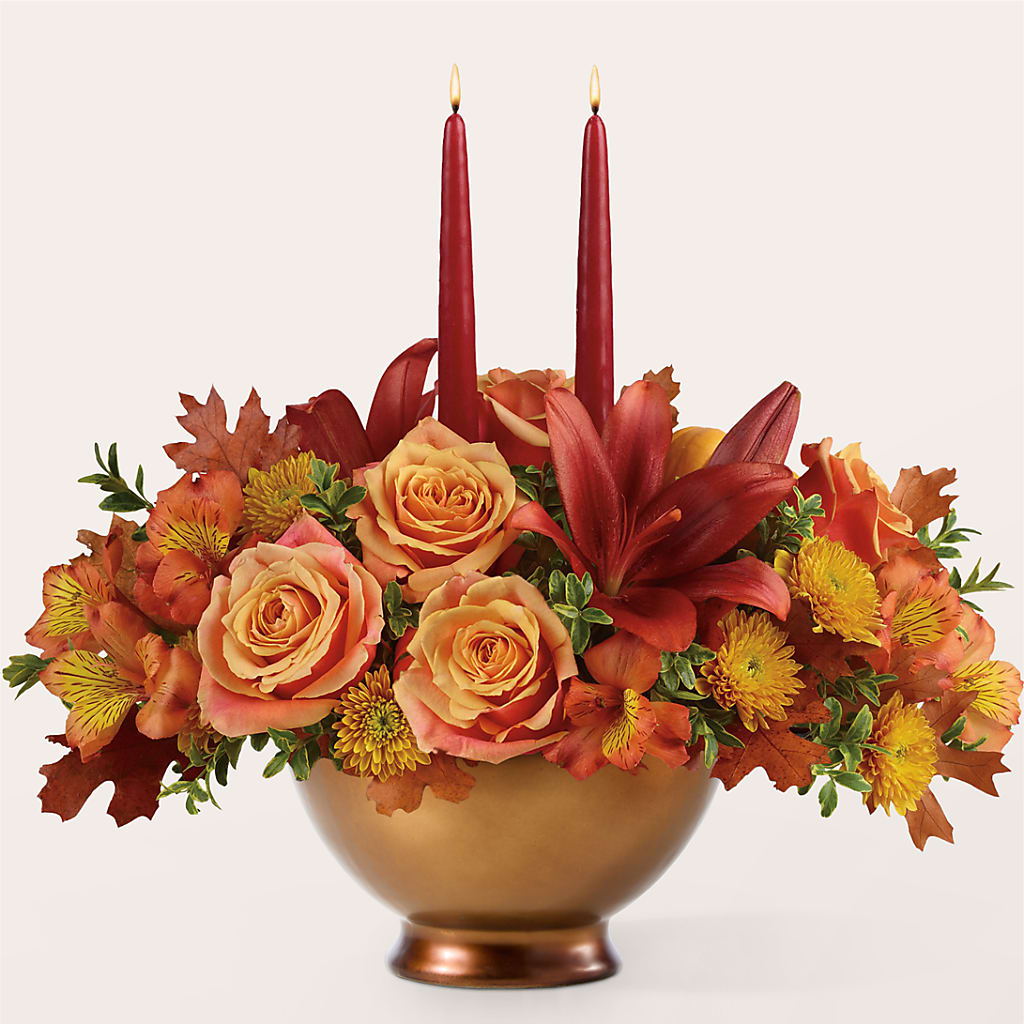 Harvest Table Centerpiece – DEE'S FLORAL & DESIGNS, Fairmont MN