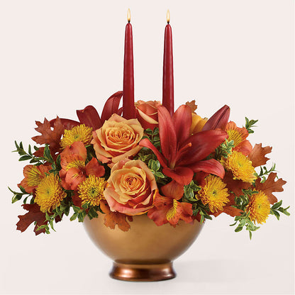 Harvest Table Centerpiece – DEE'S FLORAL & DESIGNS, Fairmont MN
