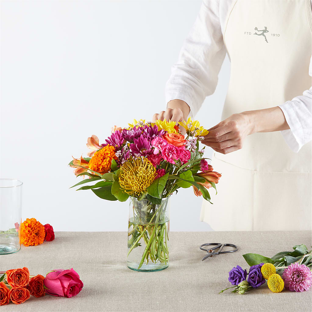 Feast of Color – A Florist Original – DEE'S FLORAL & DESIGNS, Fairmont MN