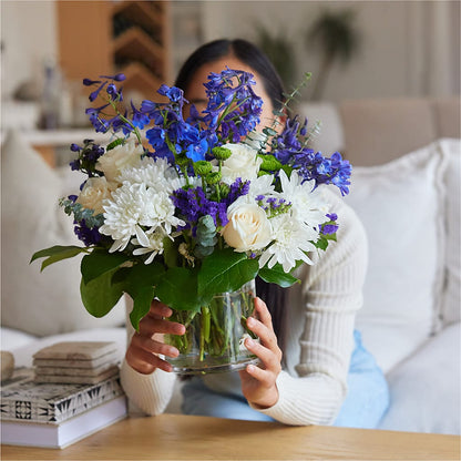 Cerulean Waves Bouquet – DEE'S FLORAL & DESIGNS, Fairmont MN