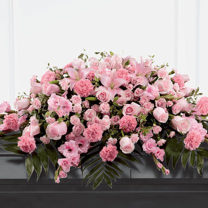 Garden of Comfort Casket Spray (Standard) – DEE'S FLORAL & DESIGNS, Fairmont MN