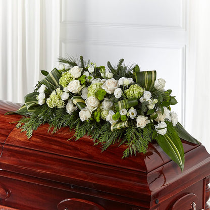 Hopeful Gesture Casket Spray – DEE'S FLORAL & DESIGNS, Fairmont MN
