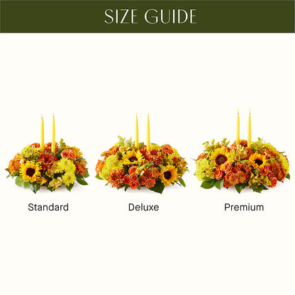Autumn Harmony Centerpiece – DEE'S FLORAL & DESIGNS, Fairmont MN