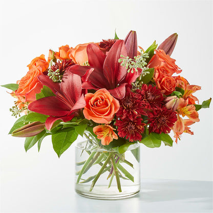 Crimson Leaves Bouquet