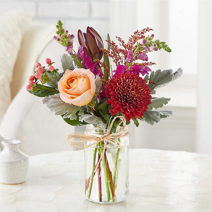 Moody Hues Bouquet – DEE'S FLORAL & DESIGNS, Fairmont MN