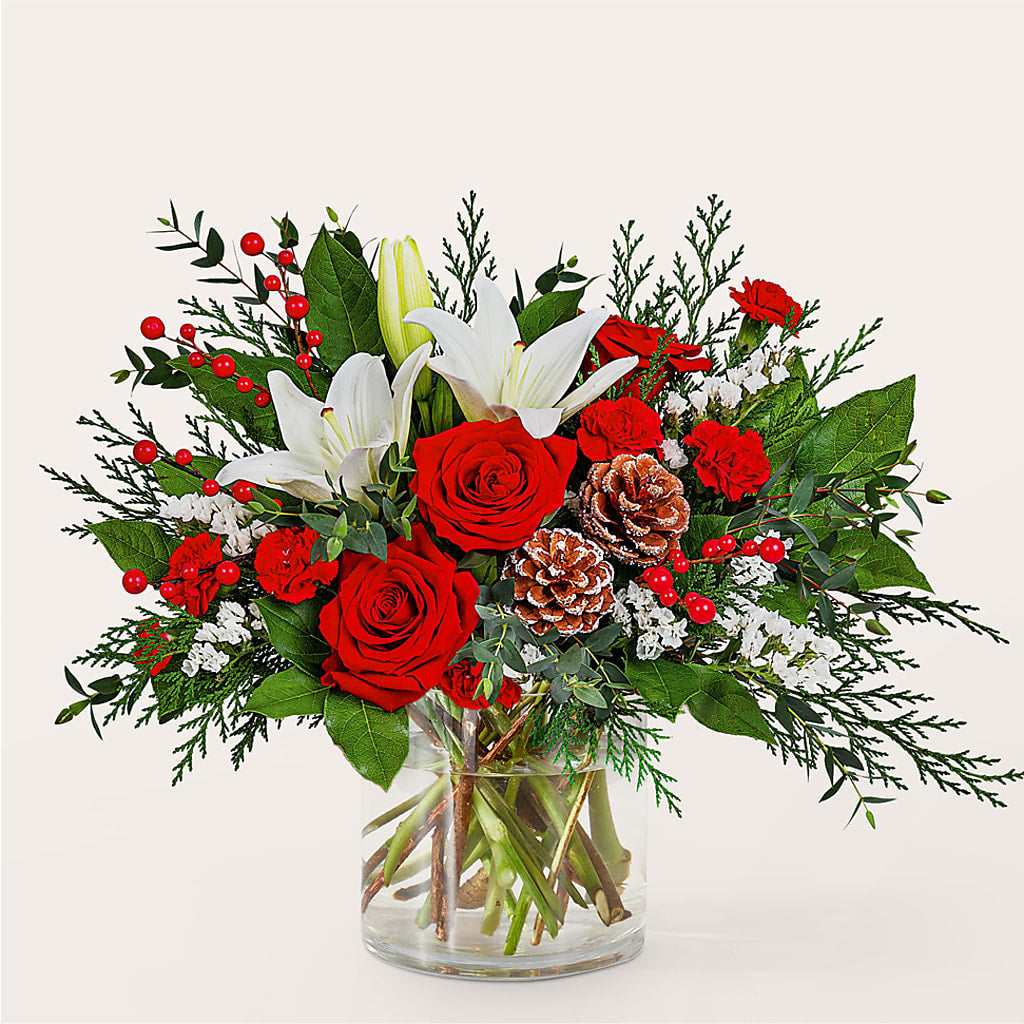Best in Snow Bouquet – DEE'S FLORAL & DESIGNS, Fairmont MN